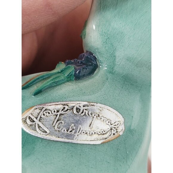 VTG 1953 Josef Originals California April Girl W/ Umbrella Figurine Ceramic RARE - Picture 11 of 11